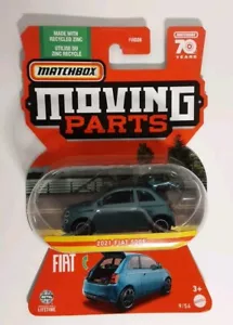 Matchbox 2023 Moving Parts 2021 FIAT 500E 9/54 New Unopened - Picture 1 of 4