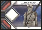 2022 Topps Star Wars Masterwork Sourced Fabric Costume Relics #CRR Rey