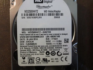 Western Digital WD2500HHTZ-04N21V0 DCM:EHCVJH 250gb 2.5" Sata HDD - Picture 1 of 1
