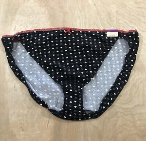 NEU Cacique Lane Bryant Baumwolle String Bikini Herz und Tupfen Höschen 26/28 - Bild 1 von 10