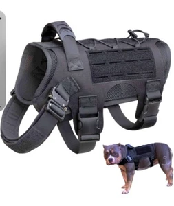 WYNEX Tactical Dog Vest Harness, Service Dog Training Hunting Vest with Handle - Picture 1 of 6