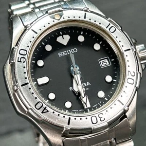 Reloj de cuarzo para hombre SEIKO SCUBA 7 N35-6000 200M Diver - Imagen 1 de 7