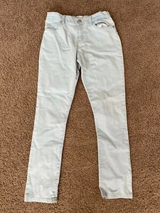 The Childrens Place girls JEANS Light Wash Size 12 Super Skinny - Picture 1 of 4