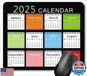 Amakoo - 2025 Calendar Mouse Pad, Gaming Rectangle Mousepad for Computer Lapt - Picture 1 of 5