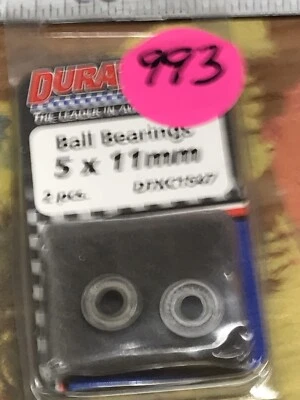 Duratrax DTXC1547 Ball Bearings: {5 x 11mm X 2pc} NewInPack USA Shipped - Image 1 of 2