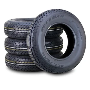 ROCKMAN Trailer Tire ST175/80R13 6-Ply LR C 91M Steel Belted Radial 11167, Set4 - Picture 1 of 6
