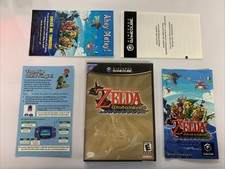 Complete Legend of Zelda: The Wind Waker (GameCube, 2003) CIB Tested All Inserts