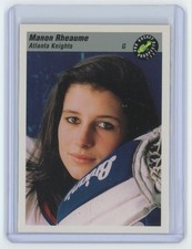 1993-94 Classic Pro Prospects Manon Rheaume Rookie . Atlanta Knights #100