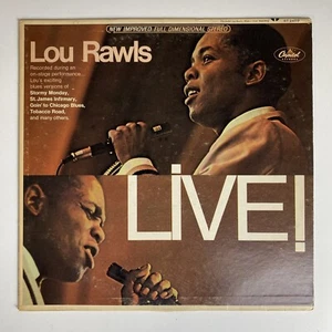 Lou Rawls Live! 33 RPM LP Record Capitol Records 1966 ST 2459 D - Picture 1 of 12