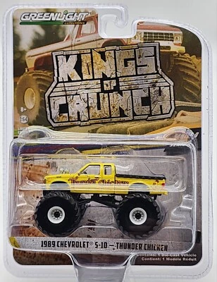 GREENLIGHT 2021 KINGS OF CRUNCH SERIES 9 1989 CHEVROLET S10 THUNDER CHIKEN RR'S! - Image 1 of 4