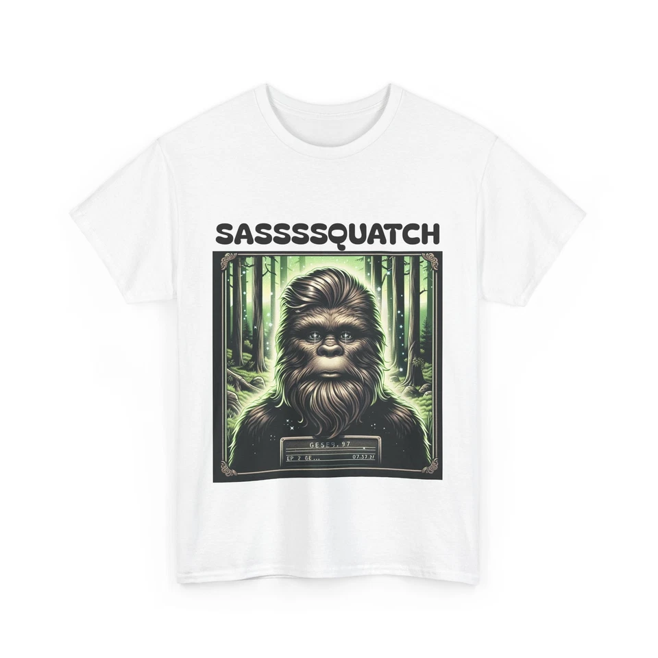 Camiseta unisex Sassy Sasquatch, camisa Bigfoot Funny Quote, regalo para amante de Sasquatch, Foto 1 de 1