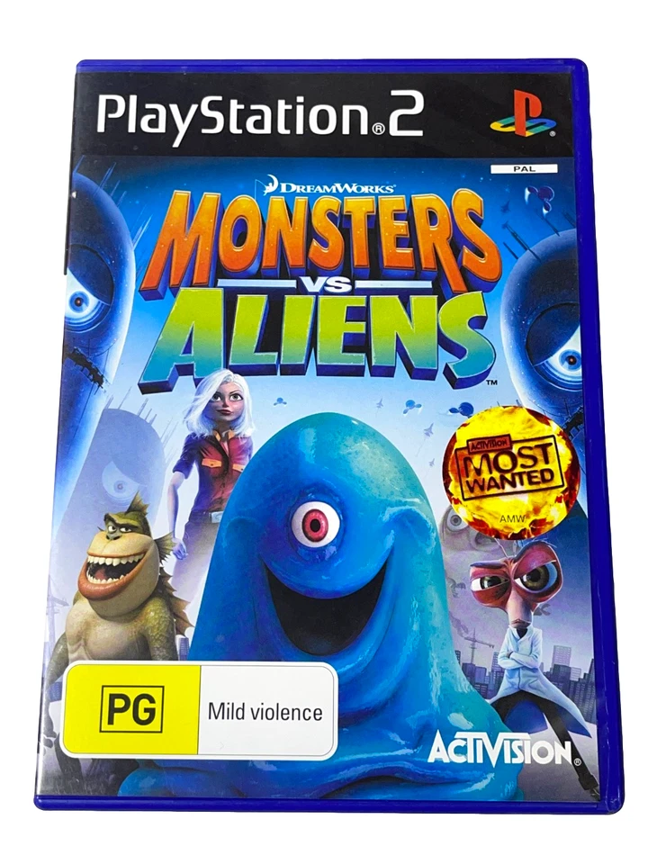 Monsters Vs Aliens PS2 PAL *Complete* - Image 1 of 1