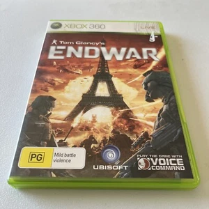 XBOX 360 GAME TOM CLANCY'S ENDWAR PAL INCLUDES MANUAL - Picture 1 of 5