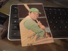 1971 Topps Super #38 Reggie Jackson Oakland A's Stats Back Square Corner