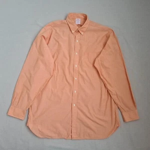 Brooks Brothers 1818 The Original Polo Shirt Size M Regular Fit Button Up Cotton - Picture 1 of 23