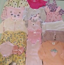 BULK BABY GIRLS CLOTHING - Size 000 - 16 Items - Preloved - 4Baby, etc. - B066