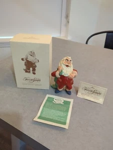 DE COLECCIÓN 1987 DISTINTIVO FAVORITO SANTA PORCELANA PINTADA A MANO EDICIÓN ESPECIAL - Imagen 1 de 10