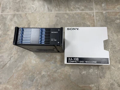 Sony XA-10B 10-дисковый компакт-диск CD журнал картриджи с рукав - Изображение 1 из 4