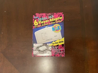 NAKI Tribal Tap 6 Player Multitap Adapter Super Nintendo SNES New In Box - Image 1 of 2