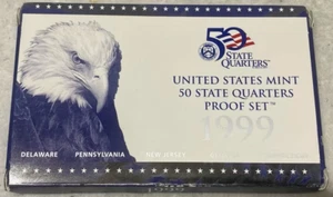 United States Mint 1999 State Quarter Proof 5-Coin Set - Picture 1 of 3