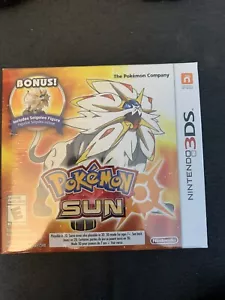 Pokemon Sonne Solgaleo Figur Edition Nintendo 3DS Neu Factory Sealed - Bild 1 von 2