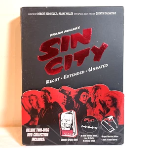 SIN CITY: RECUT EXTENDED UNRATED (2005) DVD Crime Thriller - Picture 1 of 5