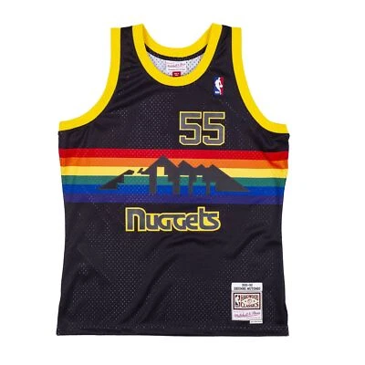 Mens Mitchell & Ness NBA Reload Swingman Jersey Nuggets 1991 Dikembe Mutombo - Image 1 of 3