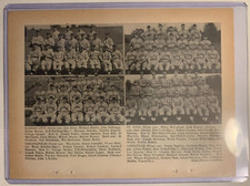 1938 Spalding Baseball Guide INDIANAPOLIS INDIANS, ST PAUL LOUISVILLE Team PHOTO