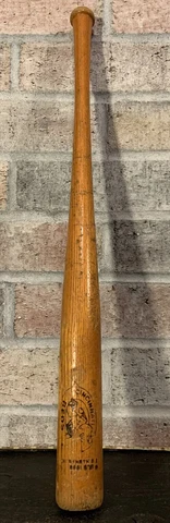 Vtg Mini Cincinnati Reds Baseball Bat Wood MLB E.W. Hannas Inc 18” 1980 Cover