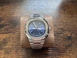 Bespoke Chronograph Watch Powered Japan VK61 Movement - Picture 1 of 13