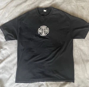 Camisa De Colección Independent Trucks Company Talla XL Negra Y2K Skateboarding - Imagen 1 de 10