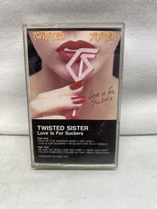 Twisted Sister - Love Is For Suckers (Cassette, 1987)  Glam, Hair Metal - Picture 1 of 4