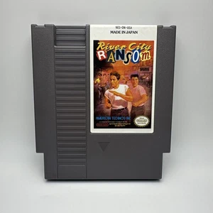 River City Ransom Nintendo NES Gereinigt Getestet Original Sehr Gut mit Staubschutzhülle - Bild 1 von 15