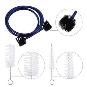 Professional Grade 3PCS Trombone Cleaning Kit Snake & Brush Soft Bristles - Picture 1 of 12