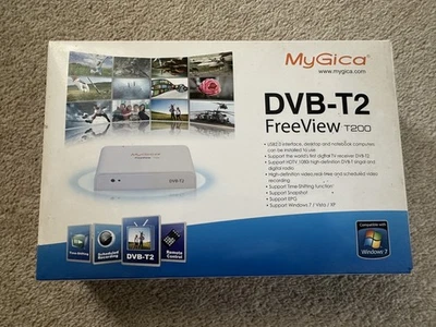 MyGica DVB-T2 FreeView T200 Digital HD PC DVB-T2 Tuner Tragbare Antenne Originalverpackt Neu - Bild 1 von 4