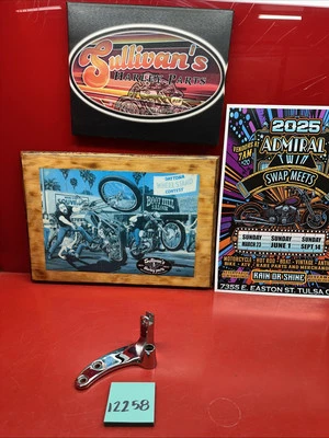 Harley Dyna Control delantero lado izquierdo palanca de cambios soporte cambio clavija cromo Foto 1 de 4