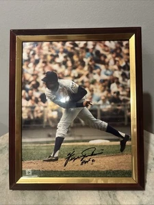 FERGIE JENKINS HOF Signed Auto Autograph Cubs  8x10 Color Photo With Frame - Picture 1 of 3