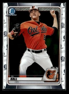 2020 Bowman Draft Chrome #BD-82 DL Hall - Picture 1 of 2