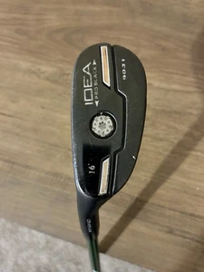 LH Adams Idea Pro Black 9031 (16°) 1H Hybrid - Aldila NV Green 85x (X-stiff) 41” - Picture 1 of 8