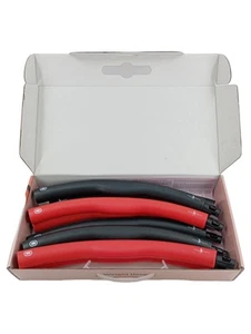 hoopomania Hula Hoop Reifen rot/schwarz Ø100cm 1,5kg HM-WH-red - Bild 1 von 3