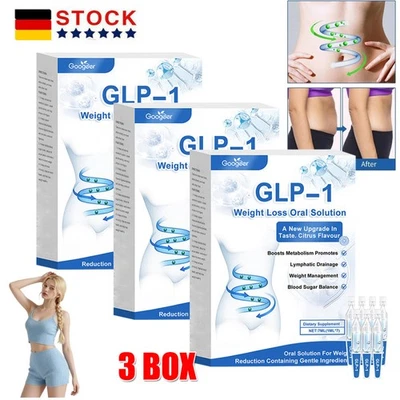 GLP -1 -Gewichtsverlust oraler Lösung - natürlicher Stoffwechsel unterstützt - Bild 1 von 4