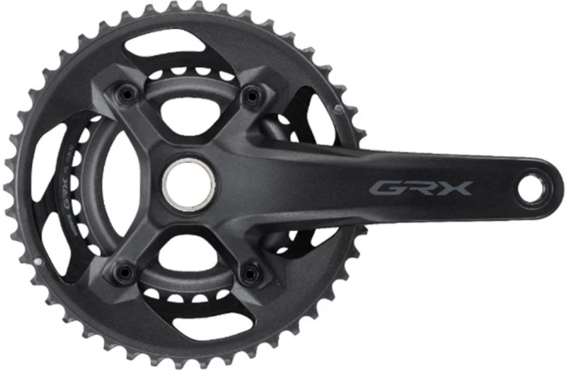 Shimano GRX FC-RX600 2x 11sp 165mm/46-30T Crankset Black - image 1 of 1