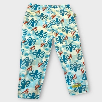 De colección. Raro Disney La Sirenita Ariel Bordado Pulpo Pantalones Niño 3/4 Foto 1 de 4