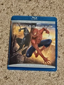 Spider-Man 3 Blu Ray 2007 Tobey Maguire Kirsten Dunst Topher Grace MINT - Picture 1 of 5
