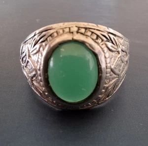 Jugendstil Silber 925 Ring Größe 62 - Bild 1 von 11