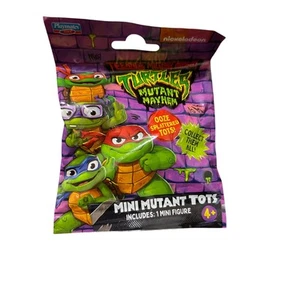 TMNT Mayhem Mini Tots 2" Figure mystery Pack Teenage Mutant Ninja Turtles  - Picture 1 of 2
