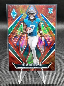 Brian Thomas Jr 2024 Panini Phoenix Fireburst Prizm /350 Rookie RC #164 Jaguars - Picture 1 of 4