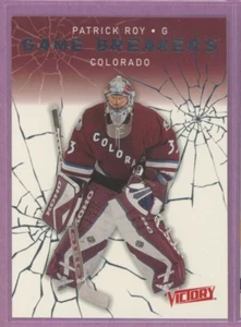 2003 03-04 UD VICTORY GAME BREAKERS AVALANCHE PATRICK ROY #GB41 - Foto 1 di 1