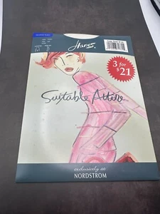 Hanes Suitable Attire Sheer Illusion Control Top Pantyhose - CD - White - NWT - Picture 1 of 6