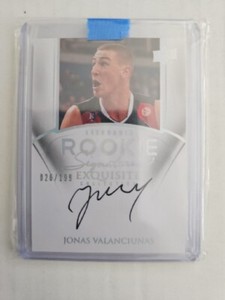 2011-12 Exquisite Collection #79 Jonas Valanciunas Rookie Auto  26/199 